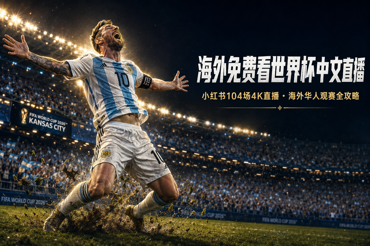 海外怎么看2026世界杯中文解说？小红书免费4K直播攻略
